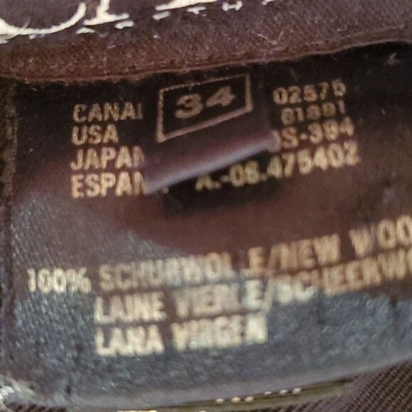 Escada by Margaretha Ley navy blue wool pencil skirt size XS - Picture 10 of 11